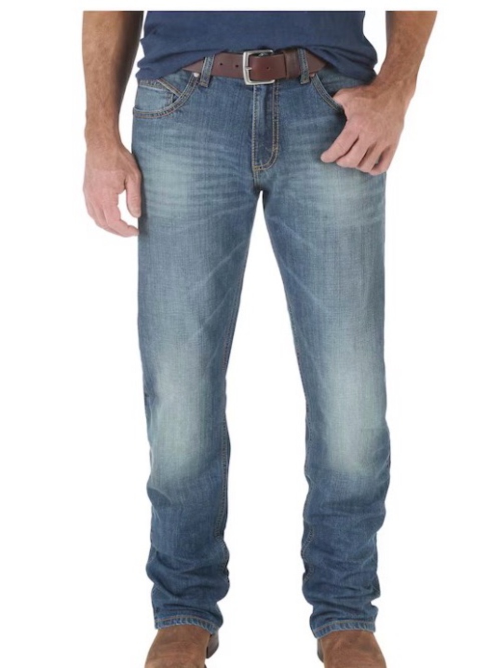 Wrangler Retro Slim Straight Men’s Blue Denim Jeans